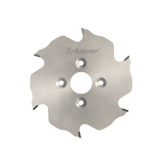 Serra circular HW com dentes positivos para metais não ferrosos