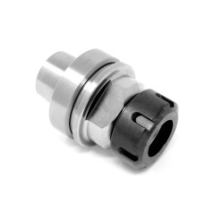 Mandril portapinzas ER32 y ER40 HSK63F, precisión y versatilidad para un mecanizado de alta calidad.