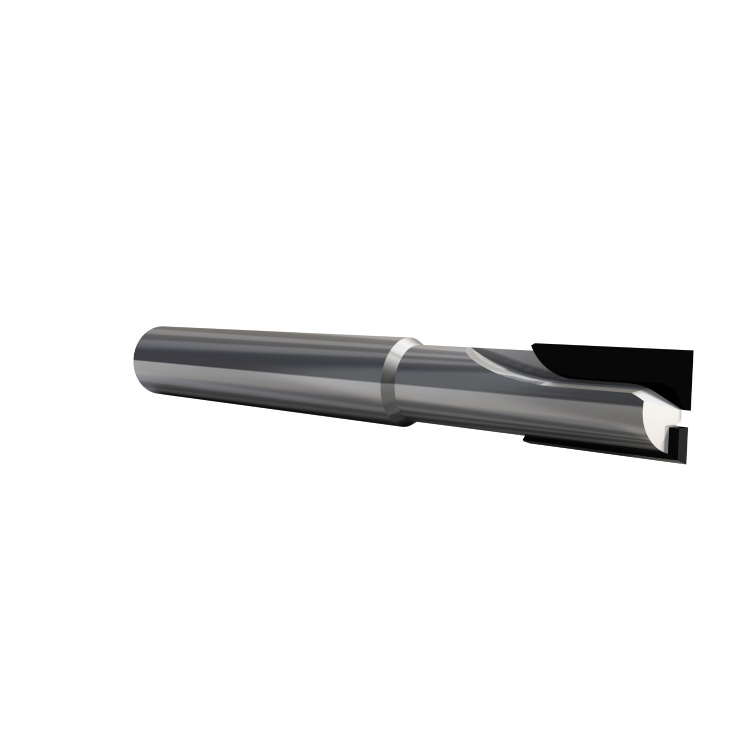 Fresa de mango PCD corte recto Z2 cuerpo en HW Fresa de mango PCD corte recto Z2 cuerpo en HW