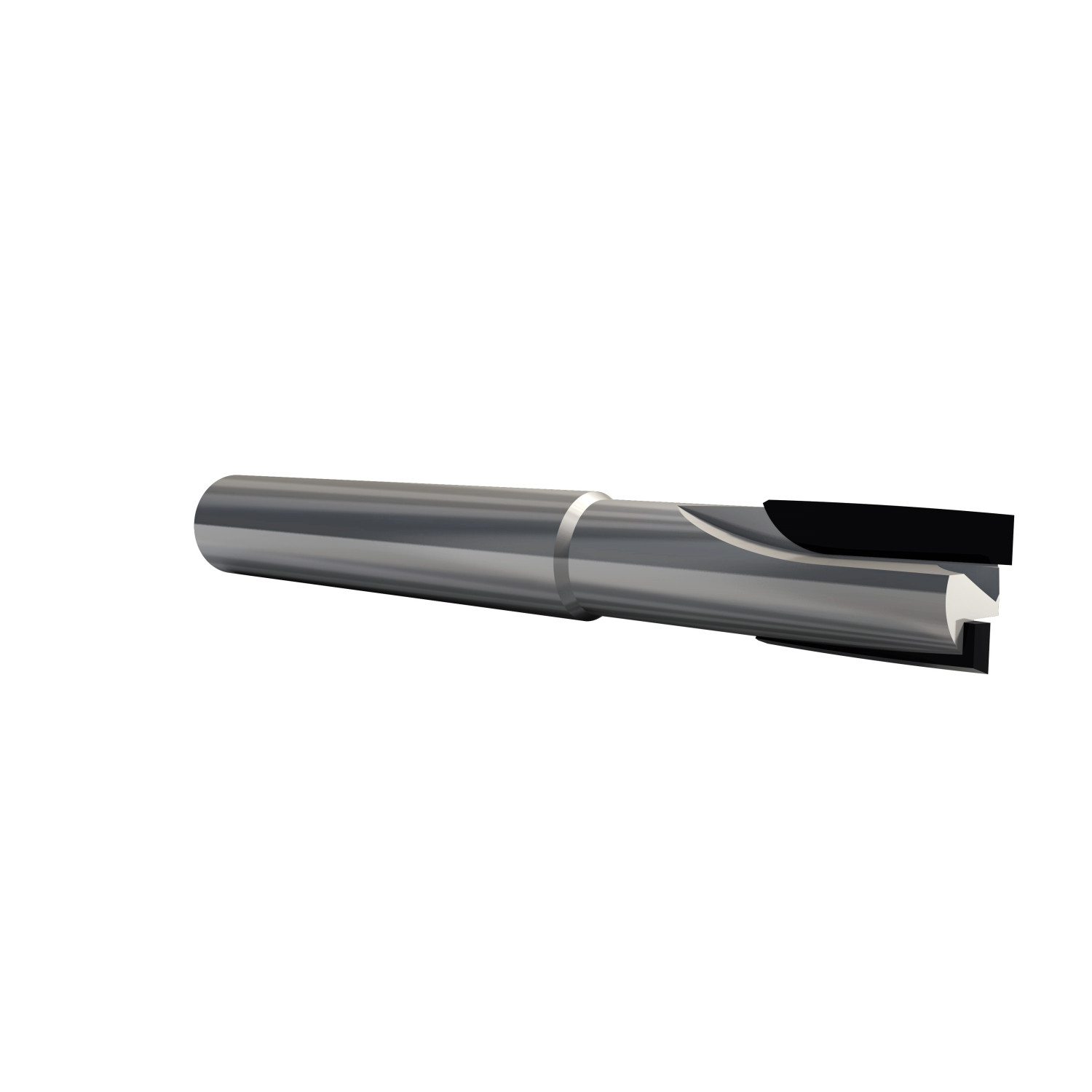 Fresa de haste PCD corte negativo Z2 corpo em HW Fresa de haste PCD corte negativo Z2 corpo em HW