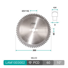 Diamant PCD H4 Plattensägeblatt