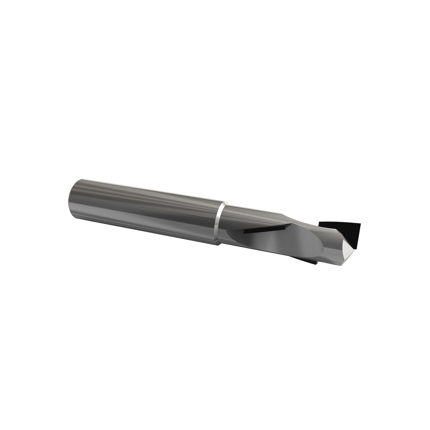 Fresa elicoidale in diamante Z1+1 corpo in HW PCD H2,5 mm Fresa elicoidale in diamante Z1+1 corpo in HW PCD H2,5 mm