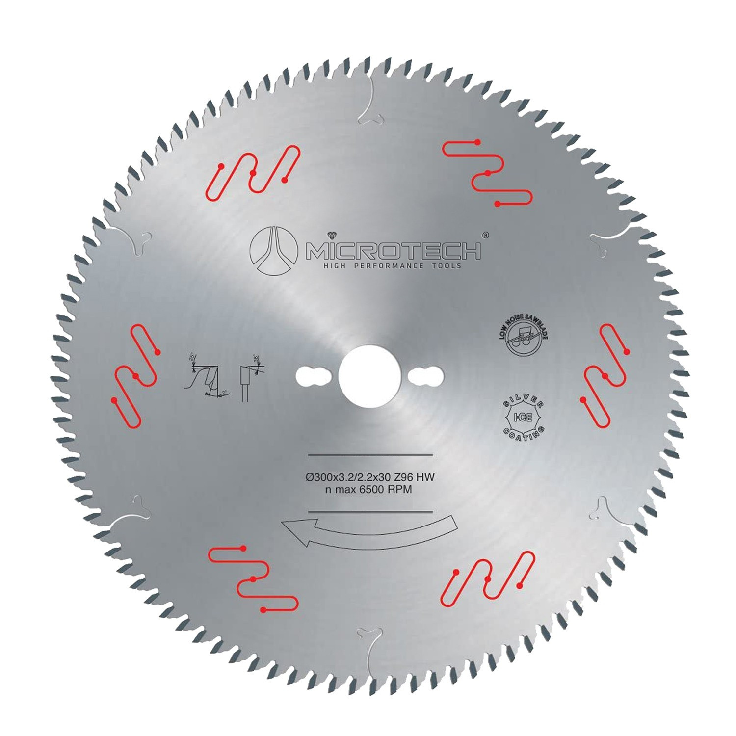 HW blade for squaring chipboard and MDF
