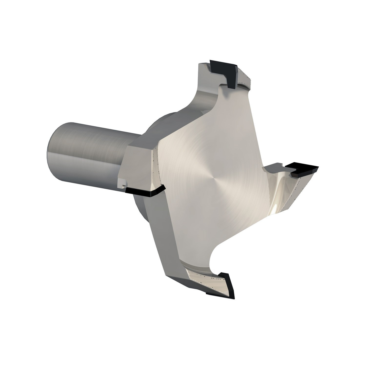 Diamond surfacing cutter for planing and rebates