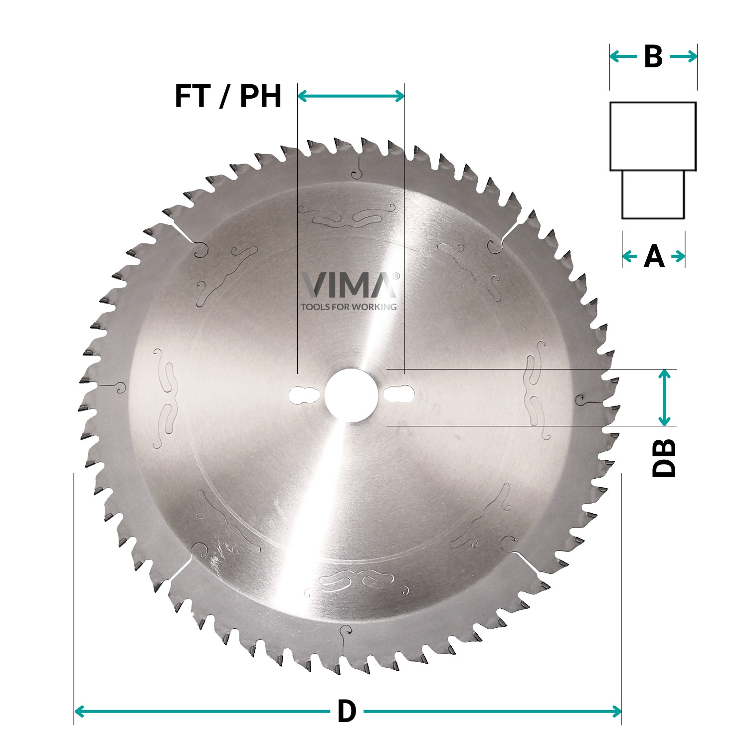 Diamant PCD H4 Sägeblatt für CNC Folding