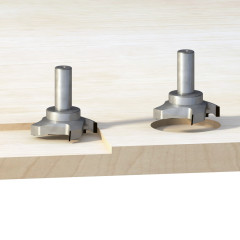 Diamond router bit for surfacing drilling and rebates
