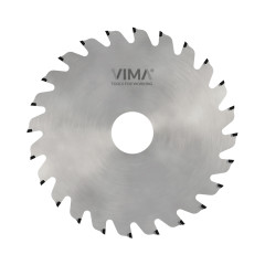 Lama circolare in diamante PCD H6 per canali piana