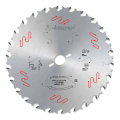 HW-Sägeblatt mit Spänebegrenzer