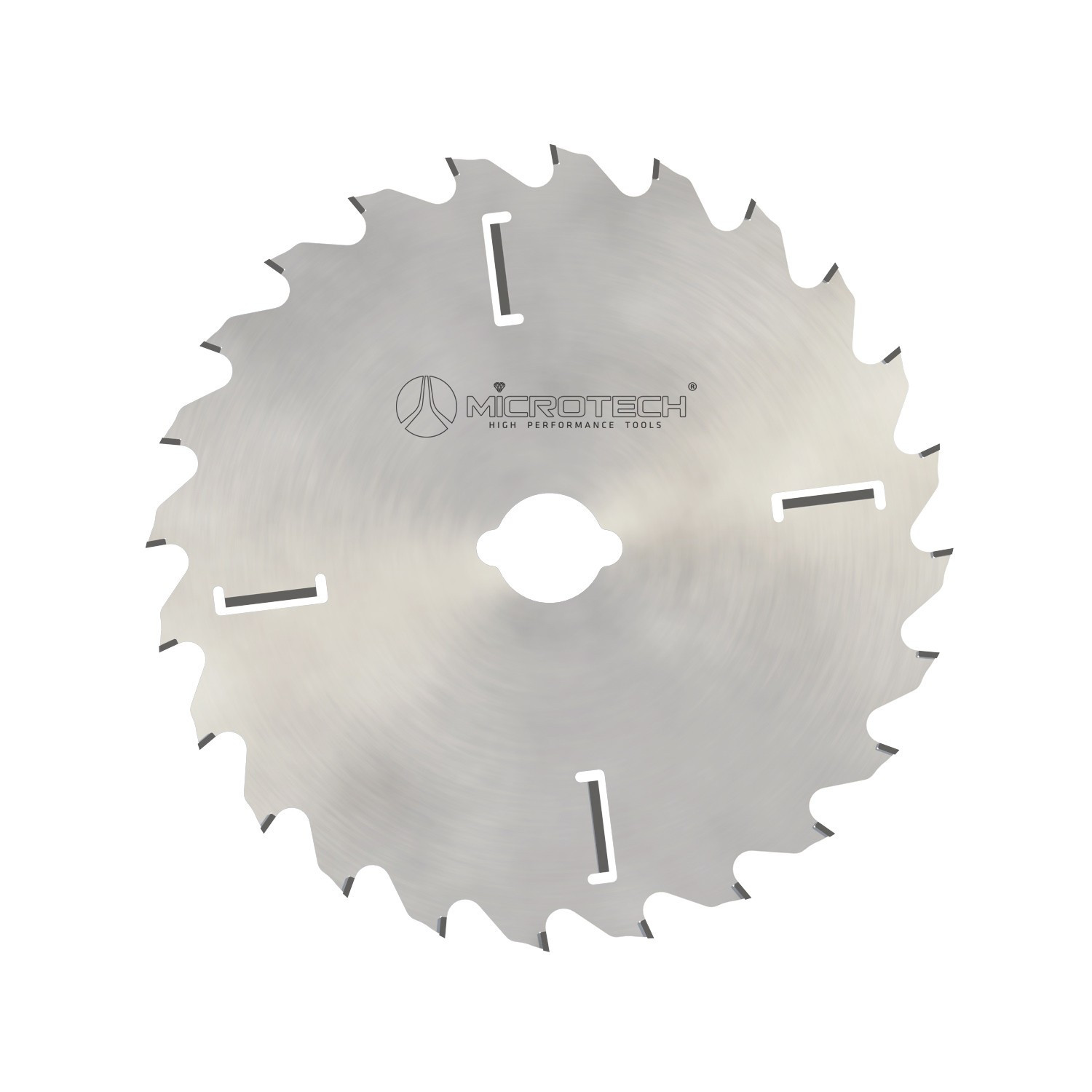 Circular blade with scoring shoulders for multirip saws