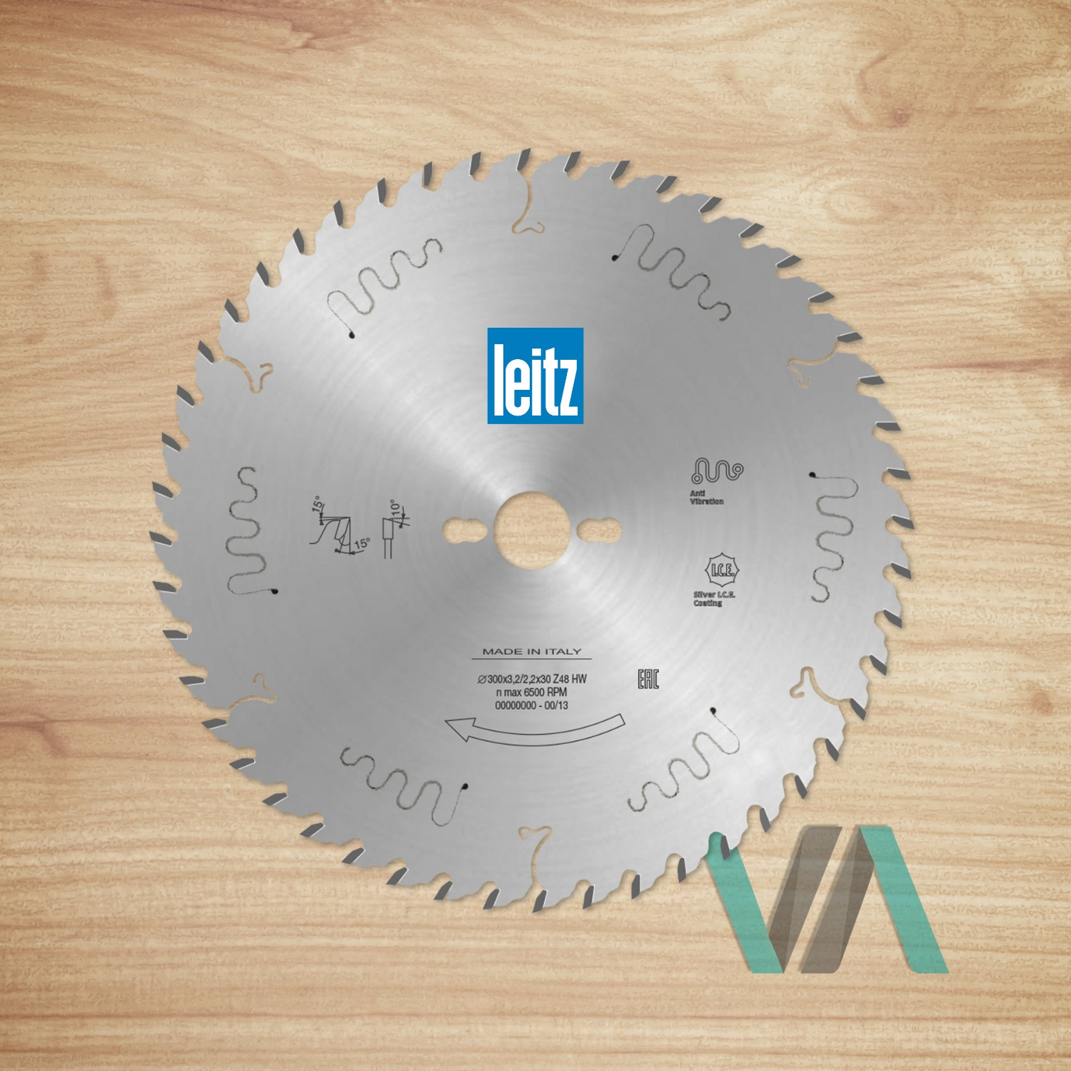 HW circular saw blade LEITZ for professional wood cutting