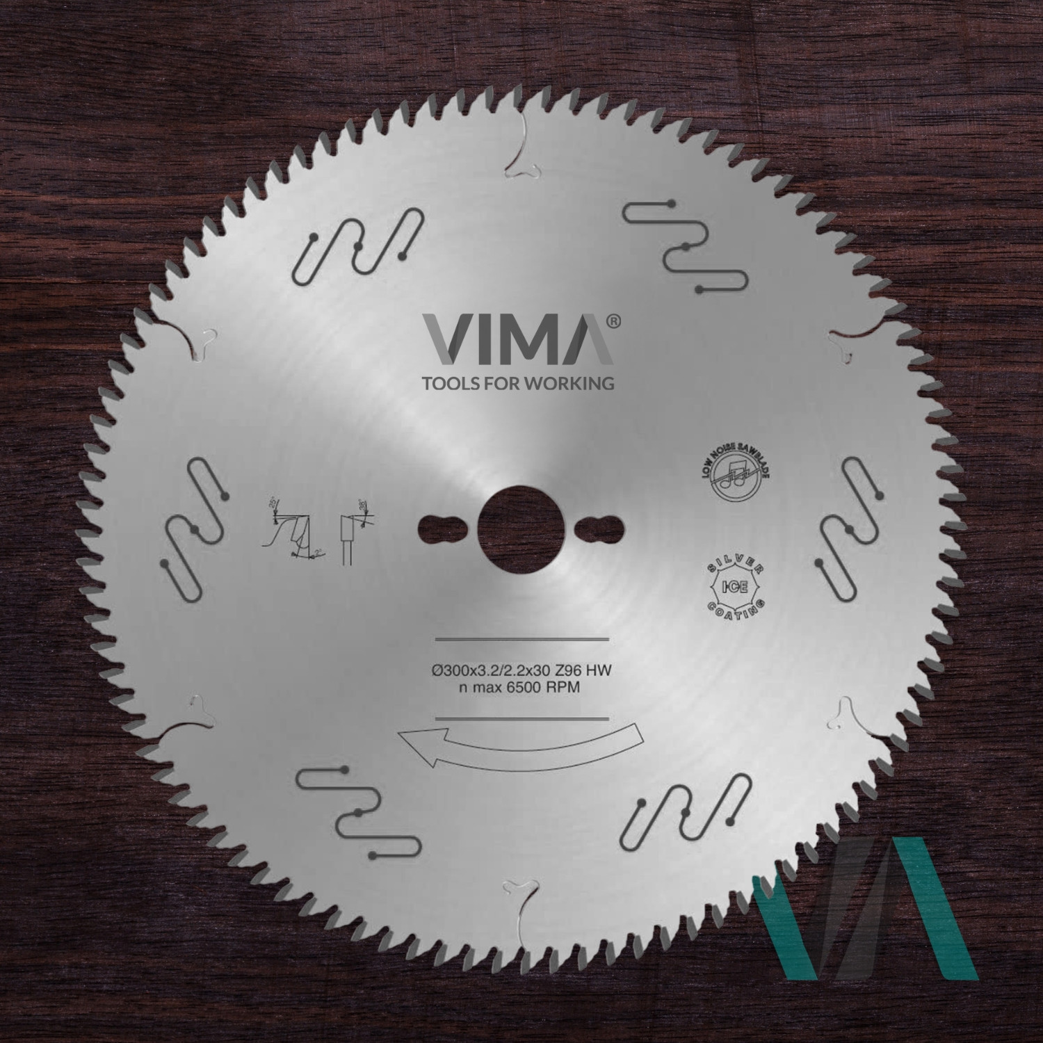 HW blade for squaring chipboard and MDF