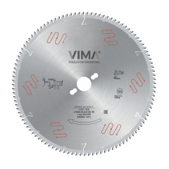 HW circular saw blade with negative teeth for non-ferrous metals