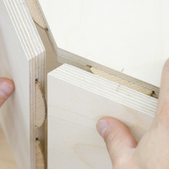 HW cutter for Lamello systems and biscuit joints