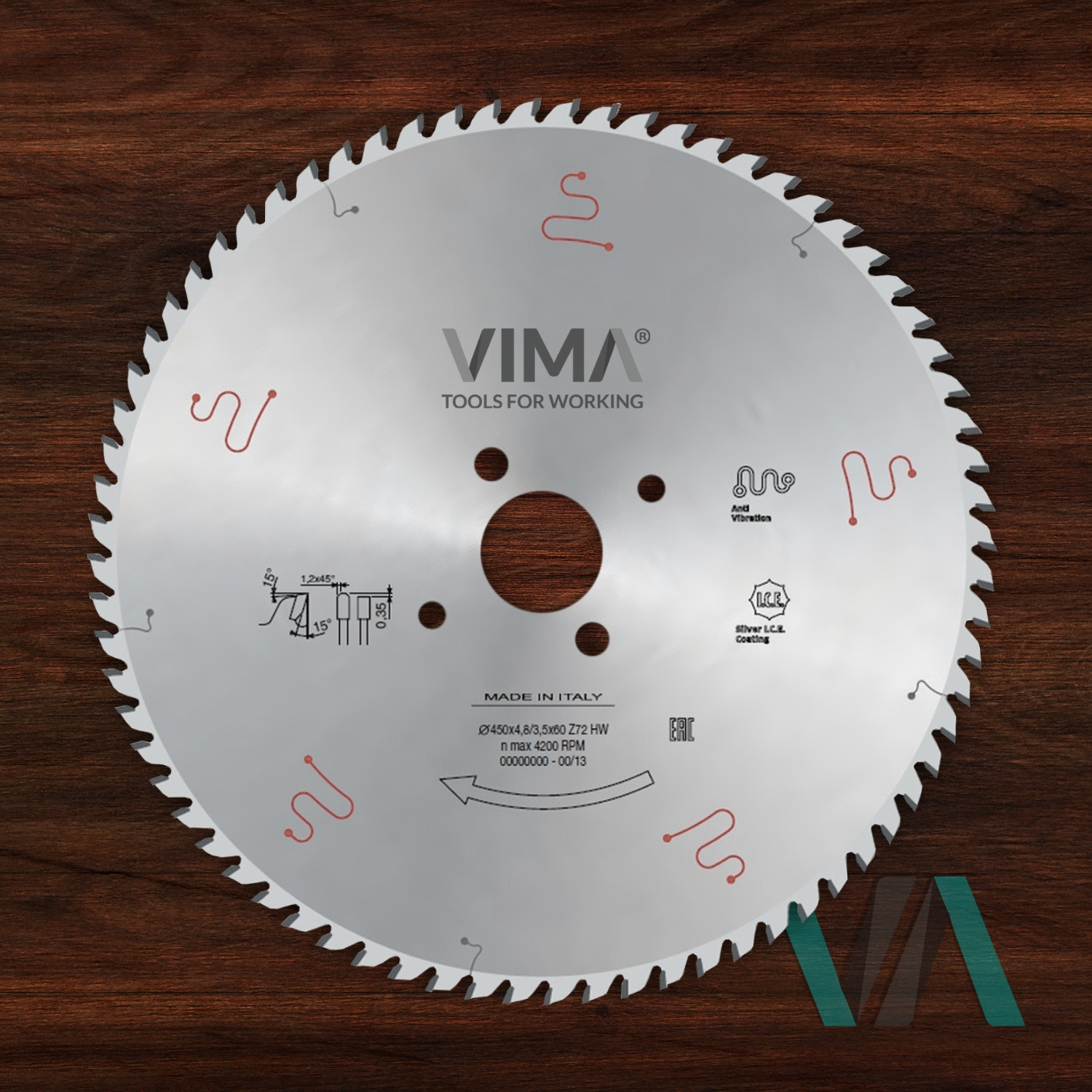 HW circular blade for panel saws