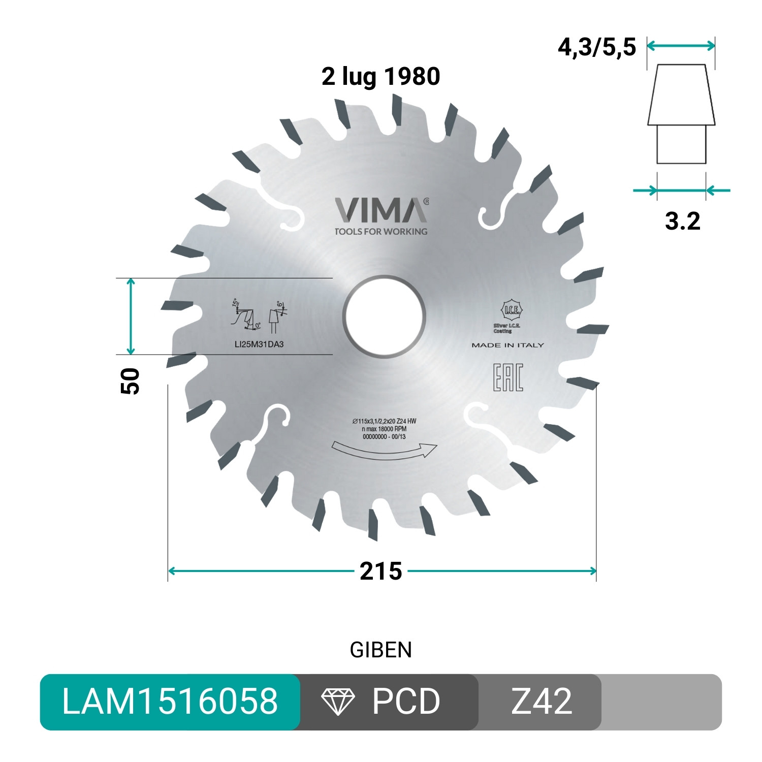 Conical HW scoring blade
