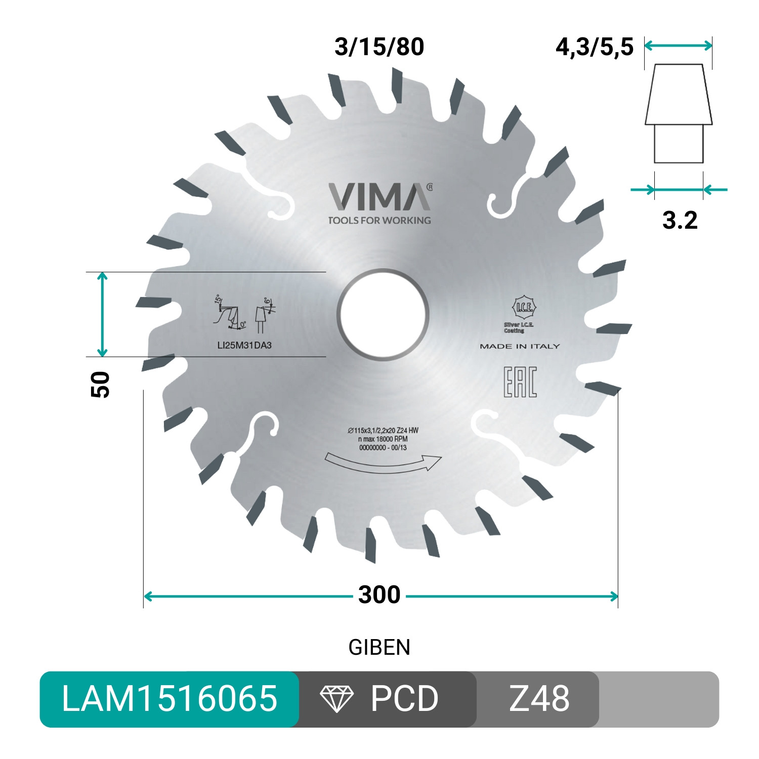 Conical HW scoring blade