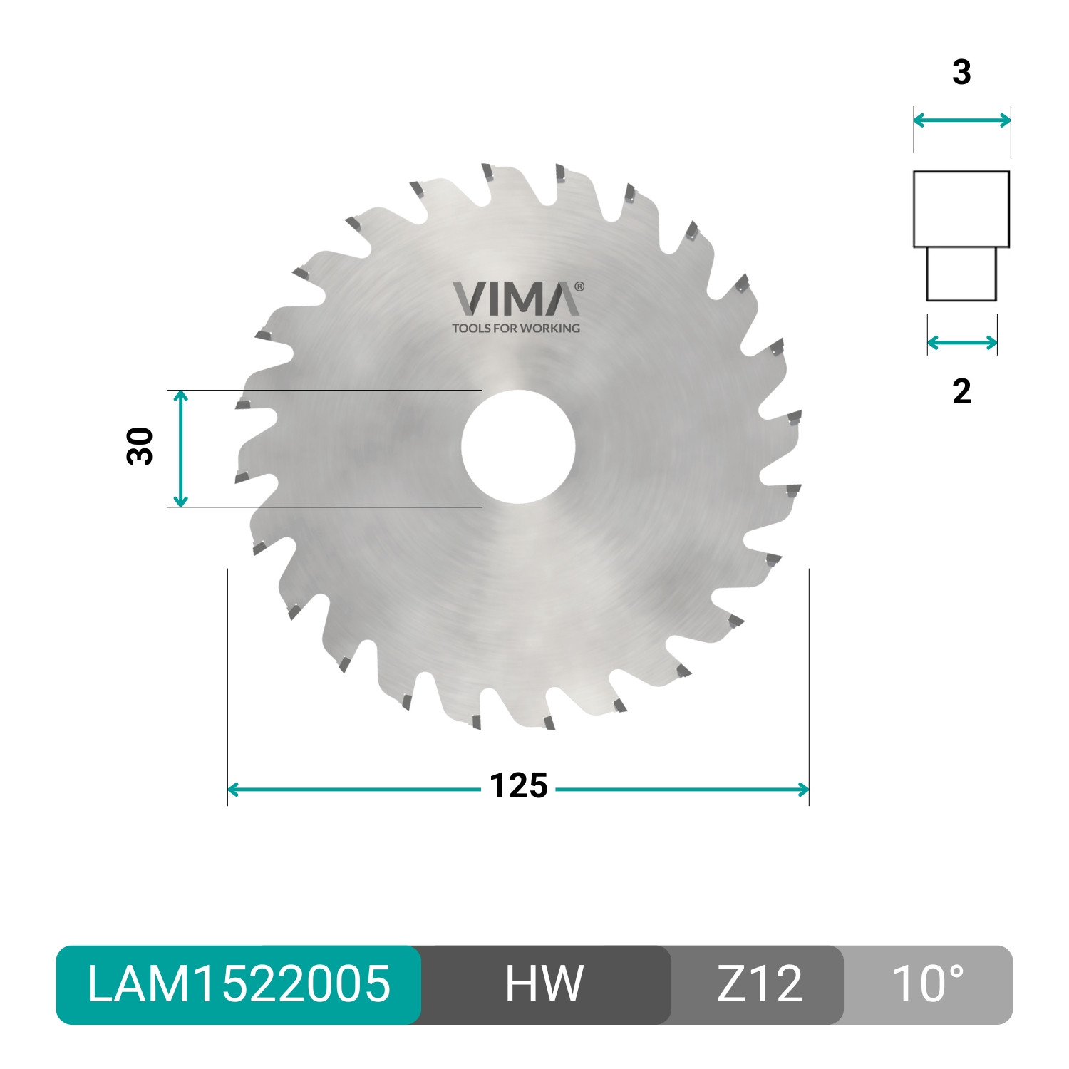 Serra circular HW para canais
