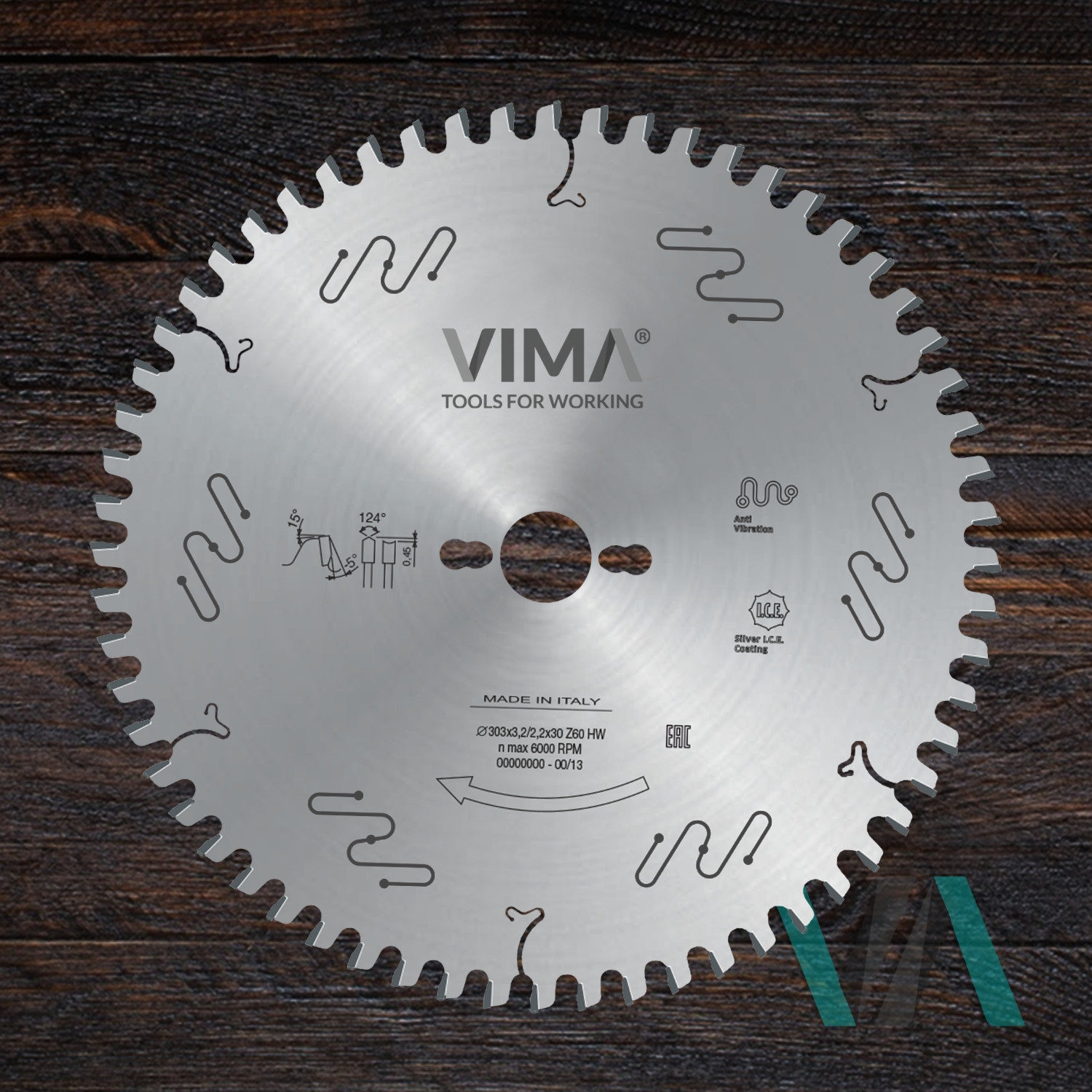 HW-zaagblad met concave snede