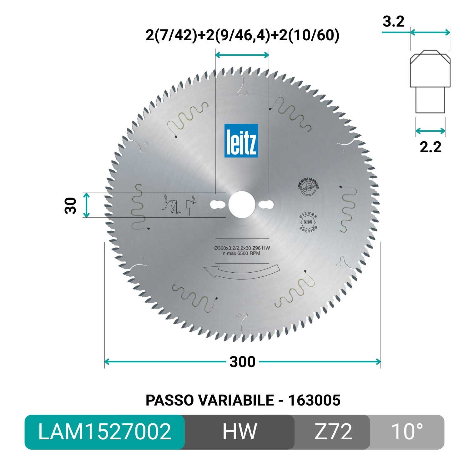 Serra circular HW LEITZ para esquadrear MDF e aglomerado