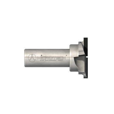 PCD Diamant Planfraeser zum Bohren und Falzen H 4,5 mm negativer Schnitt