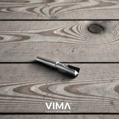 Fresa diamante PCD H 3,5mm tagliente dritto Z2 corpo HW