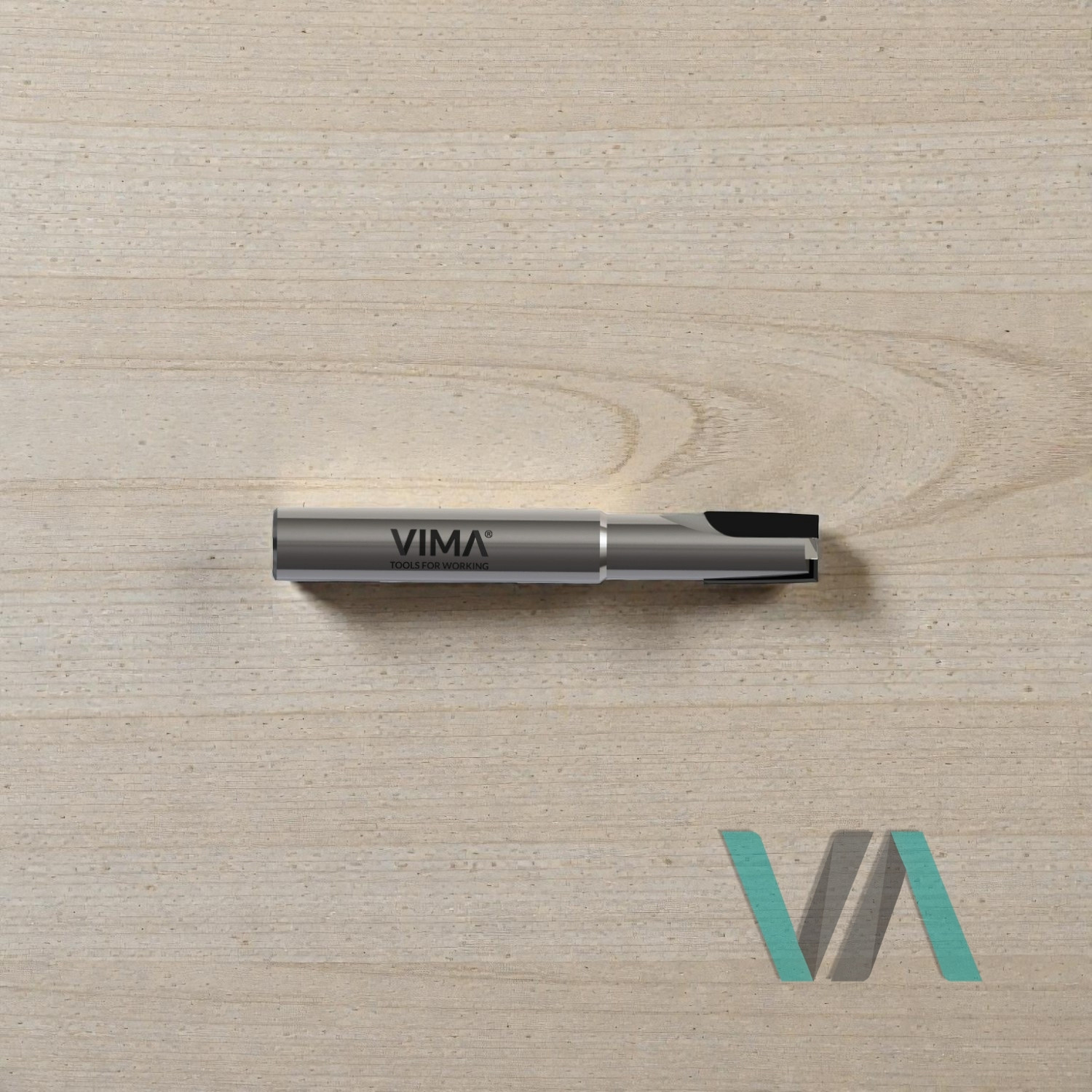 Fresa diamante PCD H 3,5mm Z2 cortes negativos corpo HW