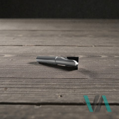 Fraise diamant PCD pour contournage à arêtes alternées positif/négatif avec corps en HW