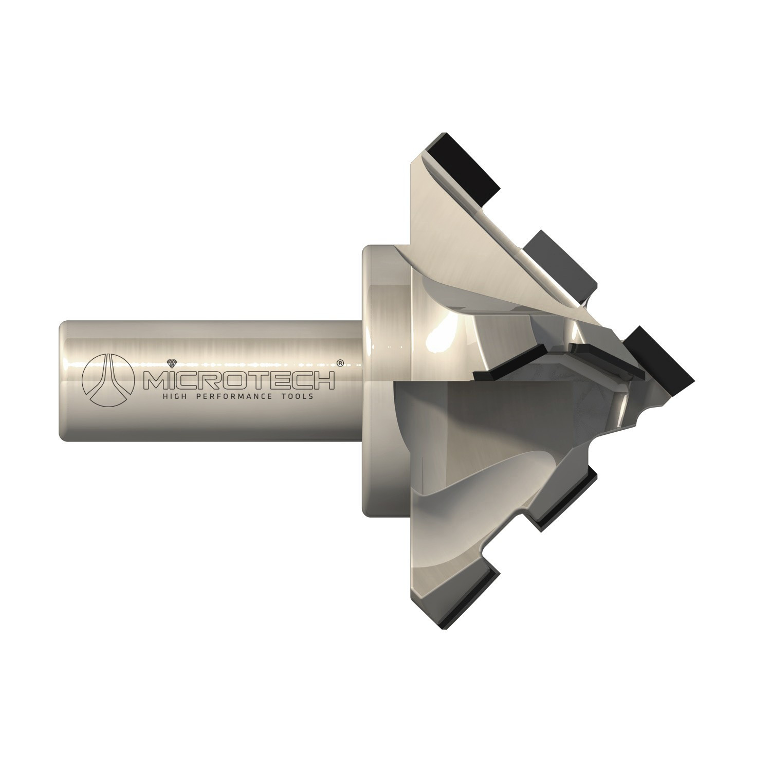Fresa conica in diamante per canali a V folding e smussi a 45° Z2+2 Fresa conica in diamante per canali a V folding e smussi a 45° Z2+2