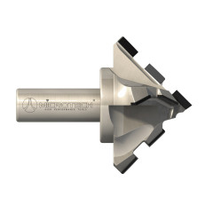 Fresa conica in diamante per canali a V folding e smussi a 45° Z2+2 Fresa conica in diamante per canali a V folding e smussi a 45° Z2+2