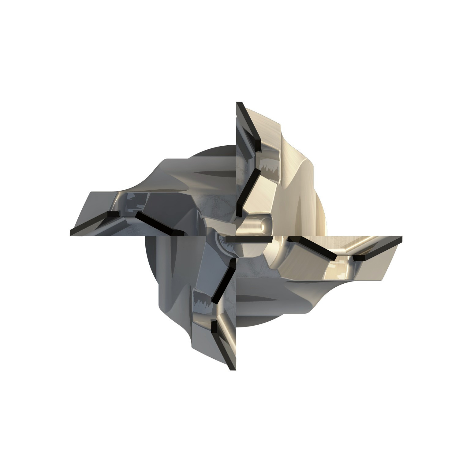Fresa conica in diamante per canali a V folding e smussi a 45° Z2+2 Fresa conica in diamante per canali a V folding e smussi a 45° Z2+2