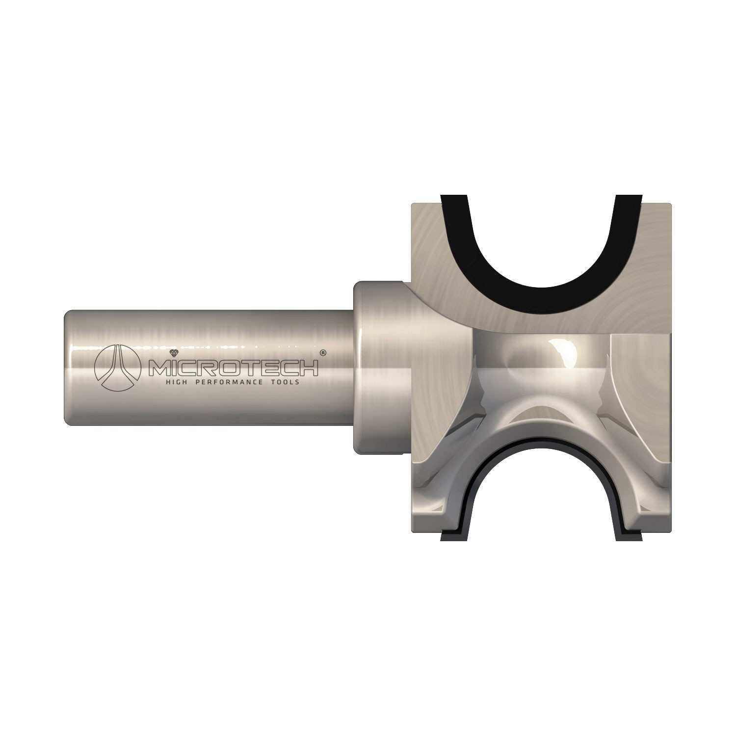 Fresa in diamante mezzo tondo Z2