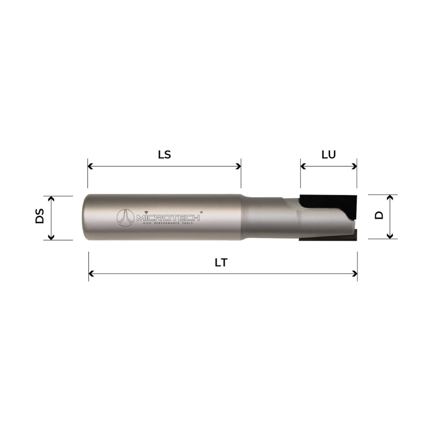 PCD shank cutter straight cut Z2 steel body PCD shank cutter straight cut Z2 steel body
