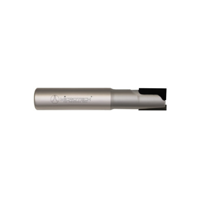 Fresa diamante PCD H 4mm tagliente negativo Z2 corpo in acciaio