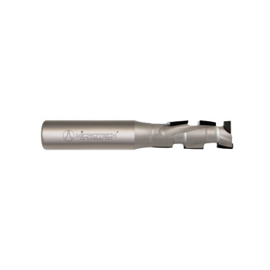 Fraise hélicoïdale diamant PCD Z1+1 H 2,5mm pour contournage et rainurage