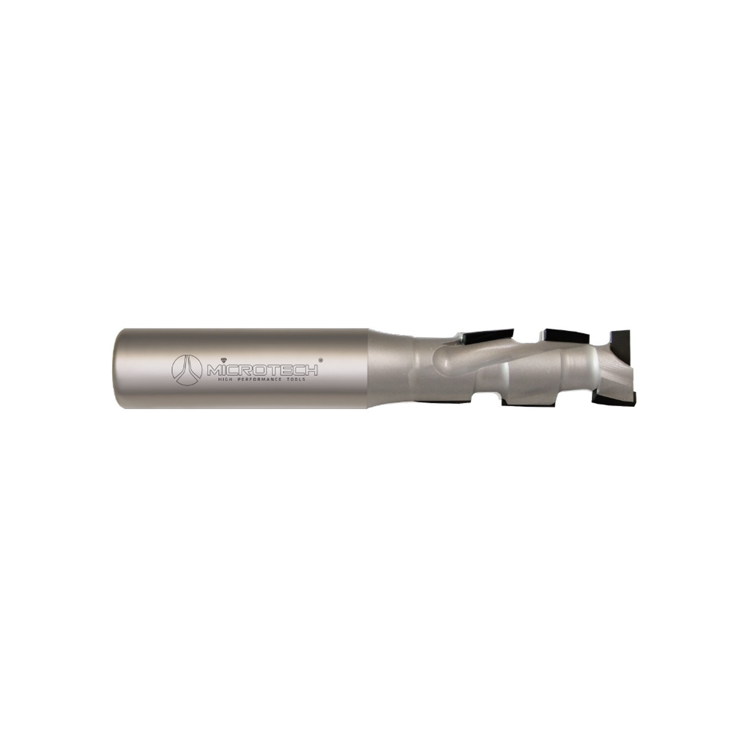 Fraise hélicoïdale diamant PCD Z1+1 H 2,5mm pour contournage et rainurage