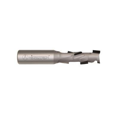 Fresa elicoidale diamante PCD H4,5 mm Z1+1 corpo in acciaio