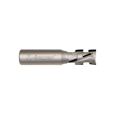 Frez spiralny diamentowy PCD H2,5 mm Z2+2 korpus stalowy
