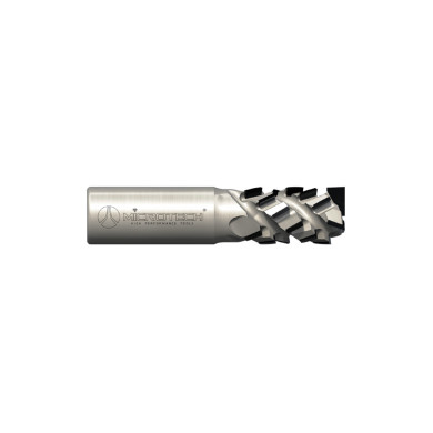 Fraise CNC PCD H4,5 mm Z3+3 30° corps acier