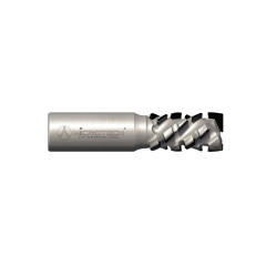 Fresa elicoidale in diamante Z2+2 assiale 45° corpo in acciaio PCD H4,5 mm Fresa elicoidale in diamante Z2+2 assiale 45° corpo in acciaio PCD H4,5 mm
