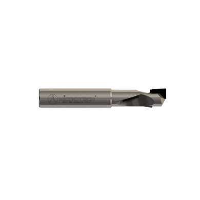 Fresa helicoidal en diamante PCD Z1+1 con cuerpo en HW PCD H2,5 mm