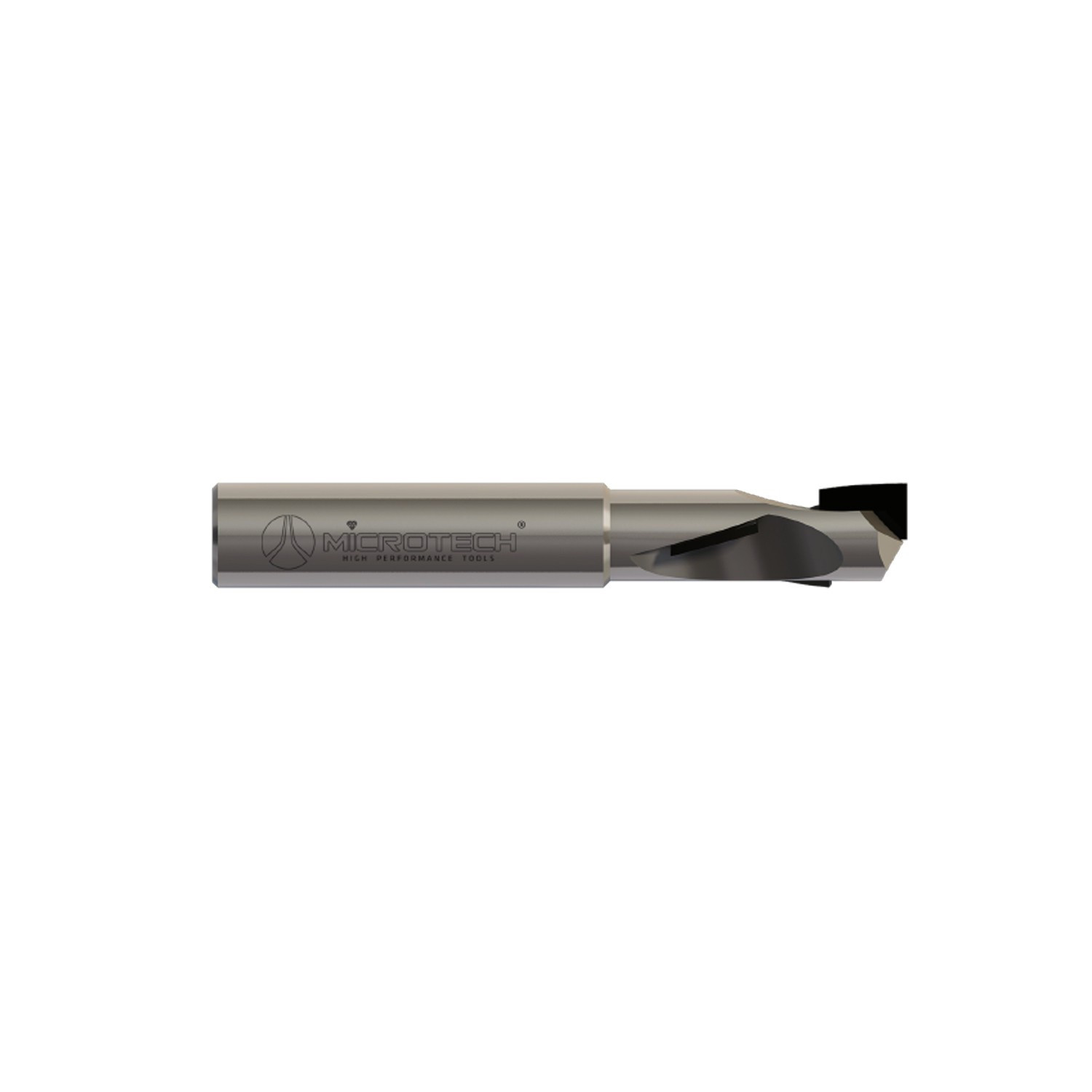 Fresa elicoidale in diamante Z1+1 corpo in HW PCD H2,5 mm Fresa elicoidale in diamante Z1+1 corpo in HW PCD H2,5 mm