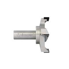 PCD Spiral Nestingfräser Z3+3 mit Stahlkörper