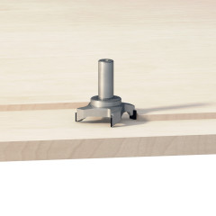 Diamond surfacing cutter for planing and rebates