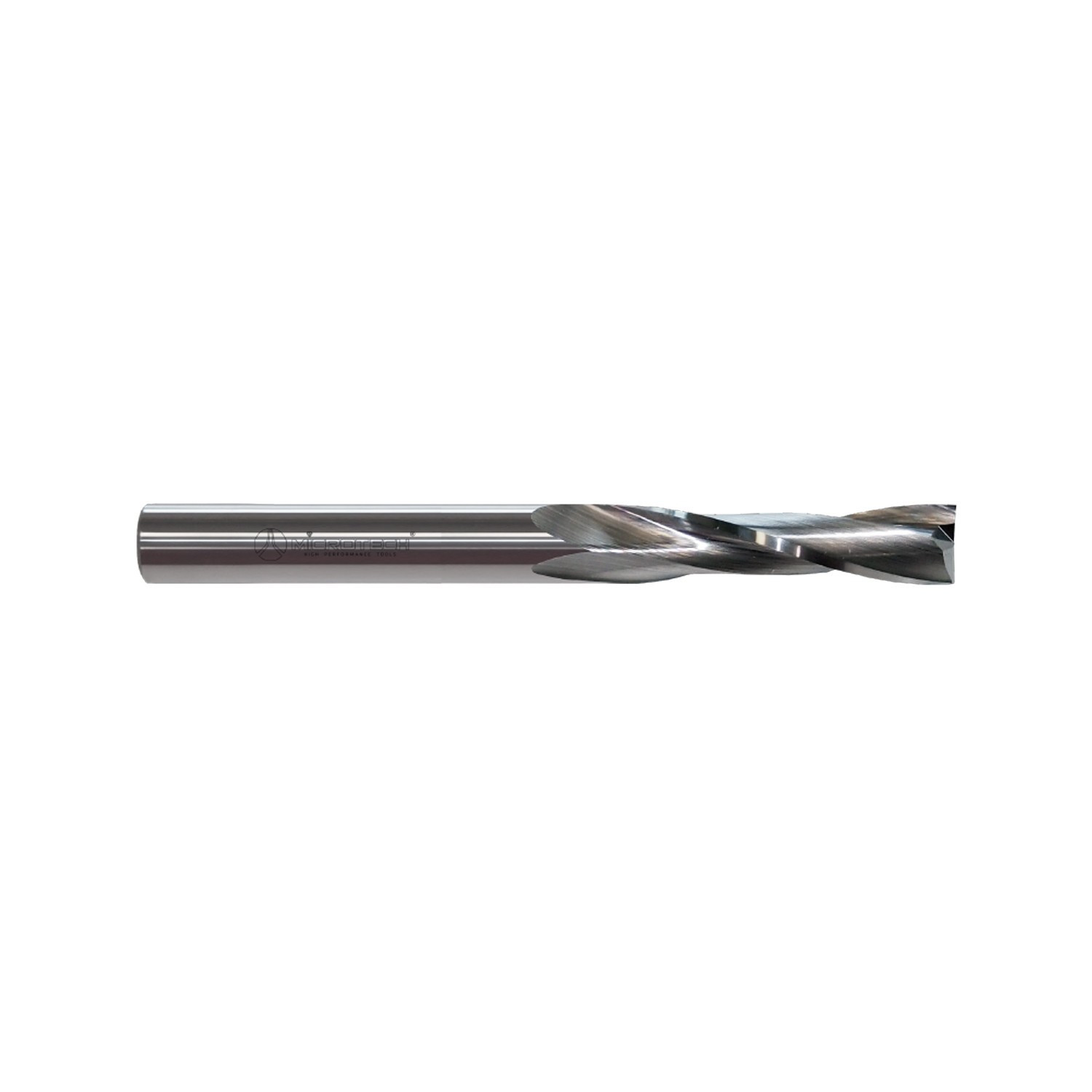 HW positive Z2 helical end mill for profiling cutting and shaping