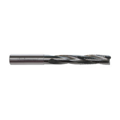 Fresa elicoidale in HW positiva Z3 con rompitruciolo per cave serrature di porte Fresa elicoidale in HW positiva Z3 con rompitruciolo per cave serrature di porte