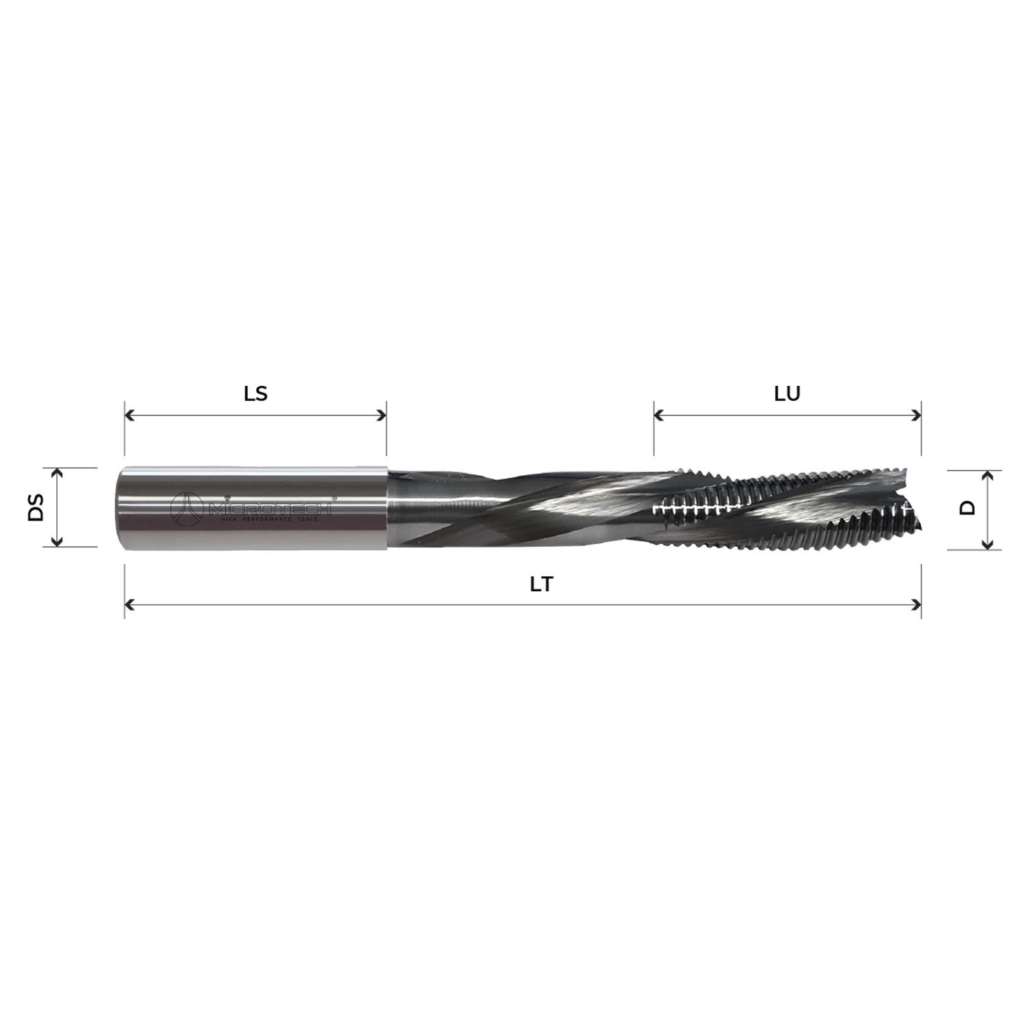 Fresa elicoidale in HW negativa Z3 con rompitruciolo per cave serrature di porte Fresa elicoidale in HW negativa Z3 con rompitruciolo per cave serrature di porte