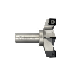 Fresa helicoidal de metal duro revestida up down para nesting alta velocidade Z2+2