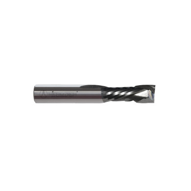 Fresa helicoidal de carburo up down para contornear cortar y perfilar Z2+2