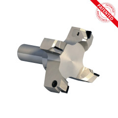 Fresa PCD de plaquitas intercambiables para calibración mesa CNC y planeado