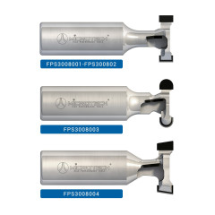 Fresa T-SLOT in diamante per cave profili di alluminio Z2+2 Fresa T-SLOT in diamante per cave profili di alluminio Z2+2